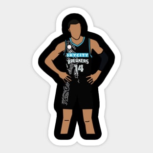 RJ Hampton - New Zealand Breakers Sticker